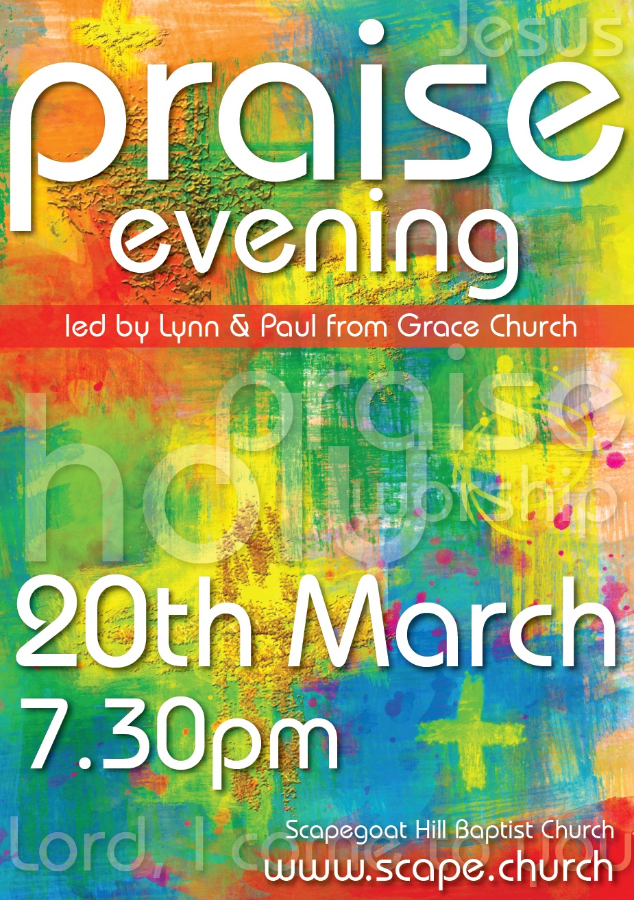 Praise Evening 20th March 2026